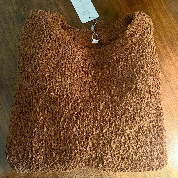*NIASHOT brown cozy long sleeve sweater. Women’s size XL. NWT - Picture 9 of 9